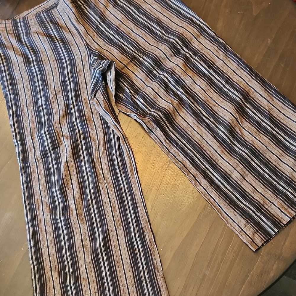 NIC+ZOE Striped Trousers Sz 14